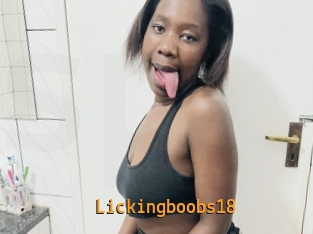 Lickingboobs18